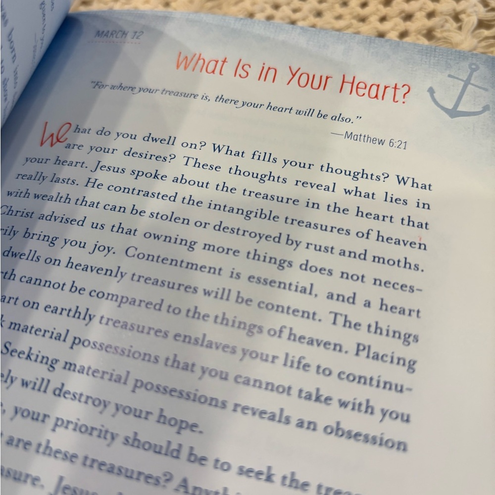 NEW 365 Devotions For Hope ⚓️ Karen Whiting Hardcover Devotional Book - Picture 4 of 4